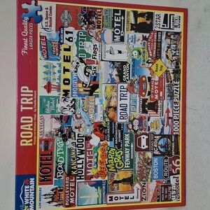 White Mountain 1000 Pc.puzzle